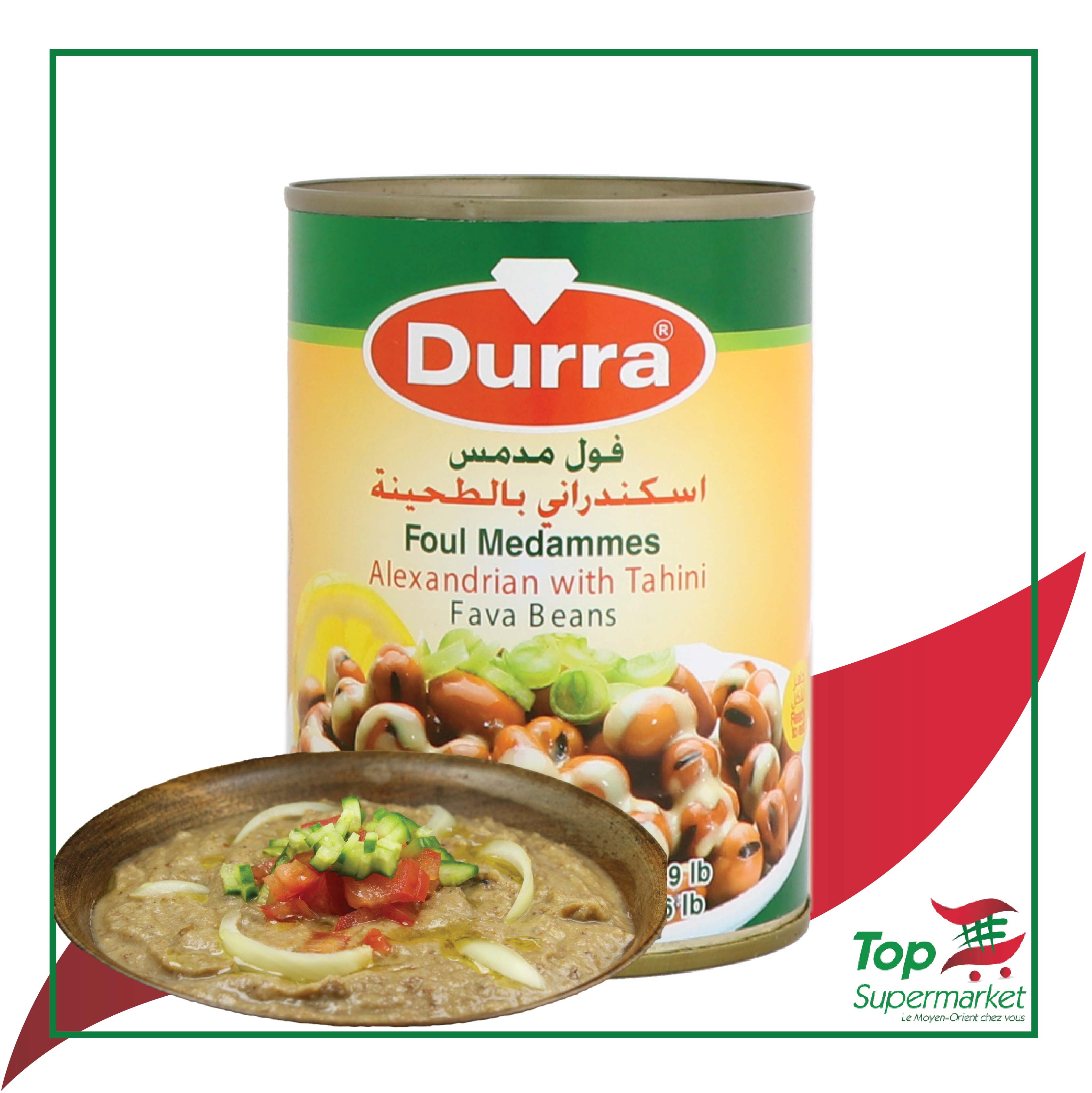 Durra fèves & Tahina 400gr